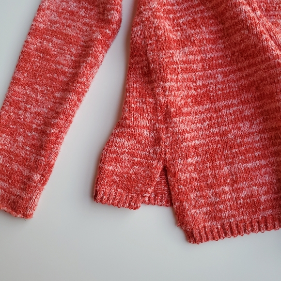 BDG Heathered Orange Drop Shoulder Sweater - Picture 6 of 7